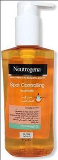 Neutrogena Spot Controlling Facial Cleanser with Salicylic Acid for Acne Prone Skin 200ml