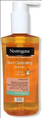 Neutrogena Spot Controlling Facial Cleanser with Salicylic Acid for Acne Prone Skin 200ml