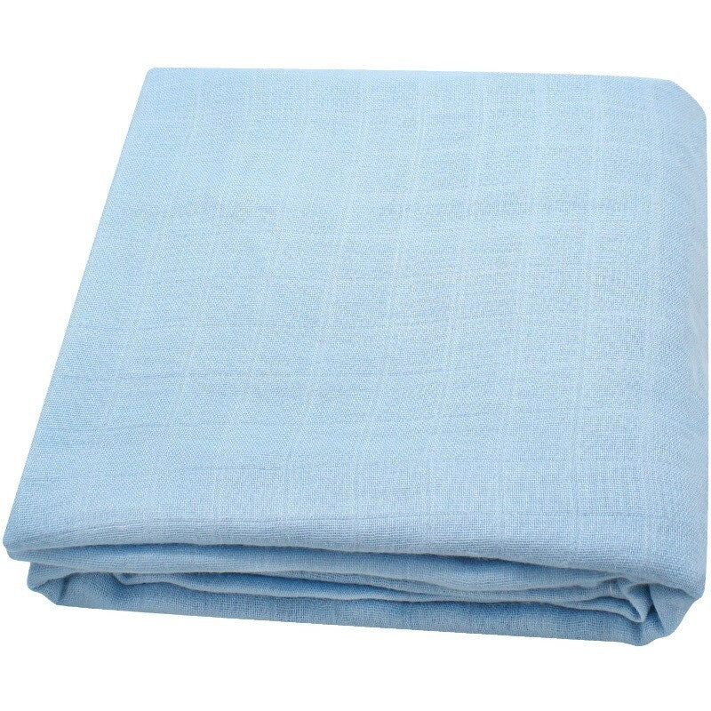 Bamboo Cotton wrap solid color baby swaddle blanket wrap (106x126 cm)