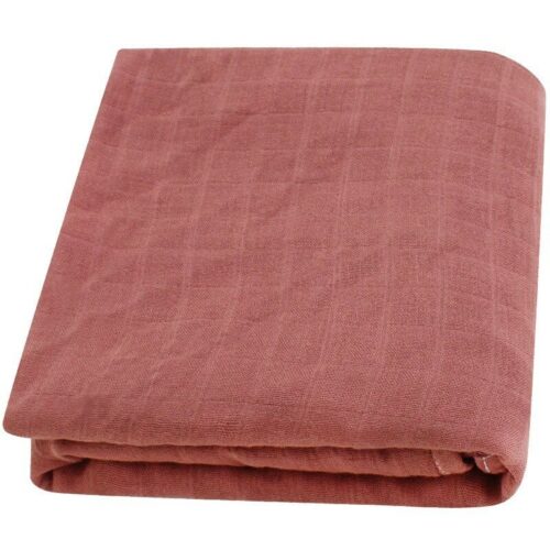 Bamboo Cotton wrap solid color baby swaddle blanket wrap (106x126 cm)
