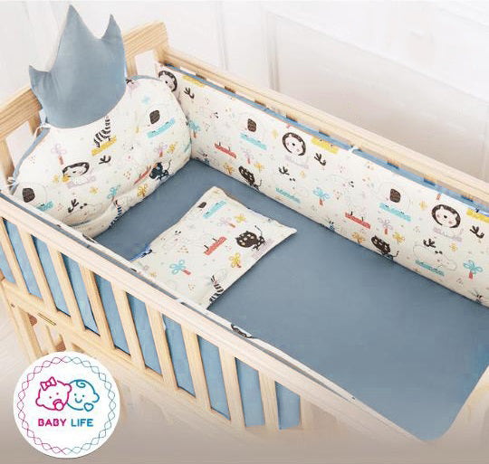 طقم مفروشات من خمس قطع 116 × 61