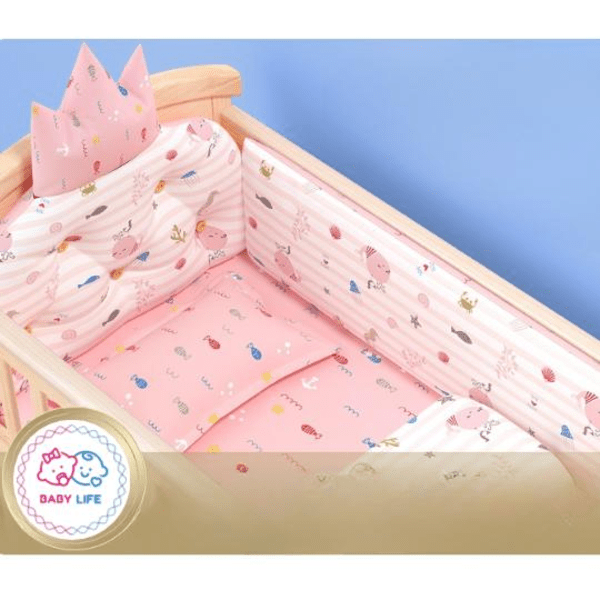 طقم مفروشات من خمس قطع 116 × 61