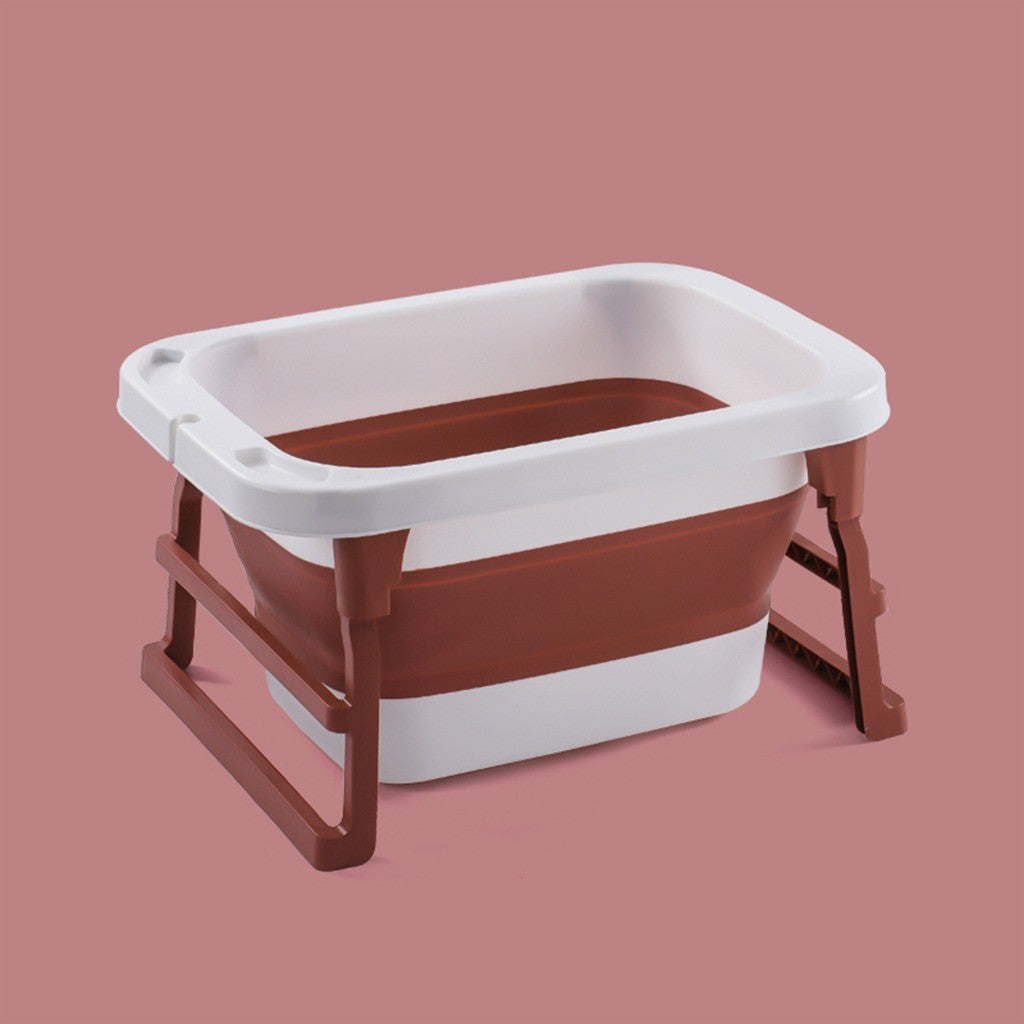 Baby Bathtub, Non-slip Foldable Bath Tub For Newborn