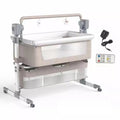 Automatic Swing Cot & Bedside Crib bed with Bluetooth