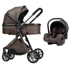 Newborn Baby Stroller 3 in 1 Rain Cover Mosquito Net Backpack