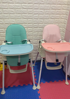 Portable Plastic Dining Baby Feeding High Chair