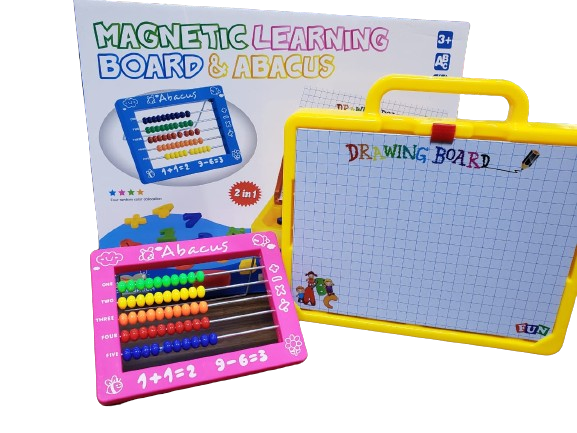 Magnetic Learning Board And Abacus