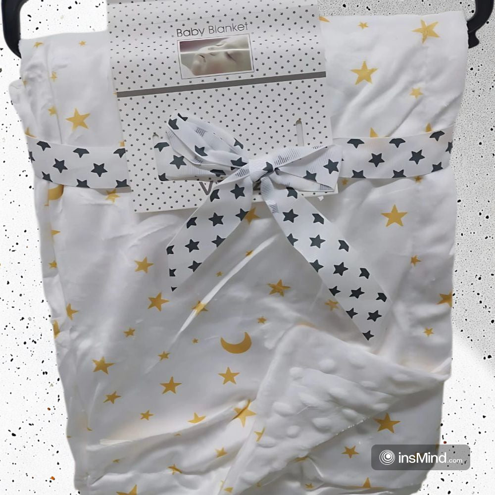 Cute Plush Multi-Colors Baby Blanket Swaddle (75x120 cm)