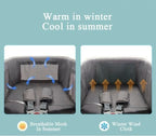 Belecoo 3 In1 Baby Stroller High Landscape With Car Seat Folding For 0-3 Years