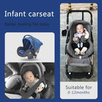 Belecoo 3 In1 Baby Stroller High Landscape With Car Seat Folding For 0-3 Years