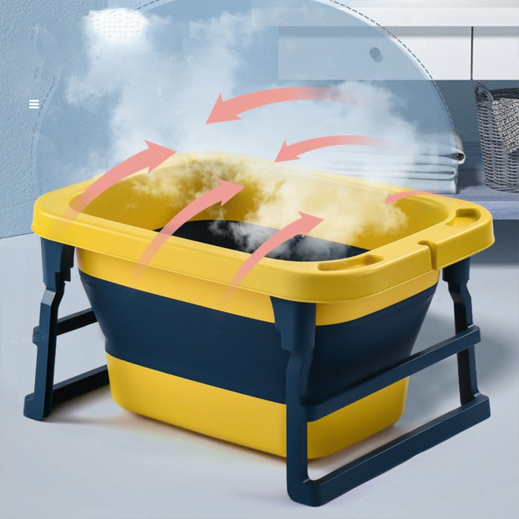 Baby Bathtub, Non-slip Foldable Bath Tub For Newborn