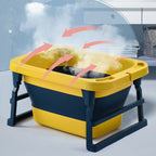 Baby Bathtub, Non-slip Foldable Bath Tub For Newborn