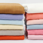 Bamboo Cotton wrap solid color baby swaddle blanket wrap (106x126 cm)