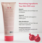 لوشن الجسم Roots & Glow للنساء ترطيب عميق وإشراقة تركيبة حريرية غنية بالمغذيات مستوحاة من جمال أزهار الرمان.