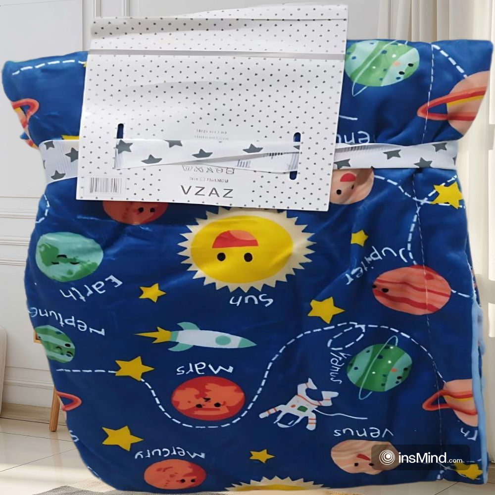 Cute Plush Multi-Colors Baby Blanket Swaddle (75x120 cm)