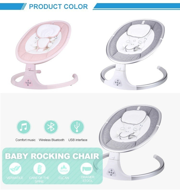 Electric baby bouncer with music.