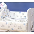 طقم مفروشات من خمس قطع 116 × 61
