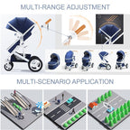 High landscape Baby life 3 in 1 baby car stroller 2 way baby stroller
