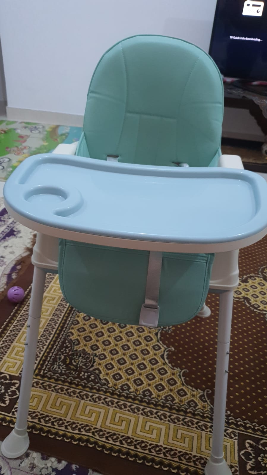 Portable Plastic Dining Baby Feeding High Chair