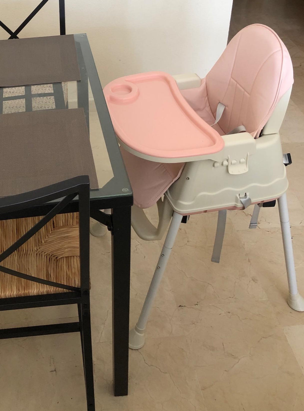 Portable Plastic Dining Baby Feeding High Chair