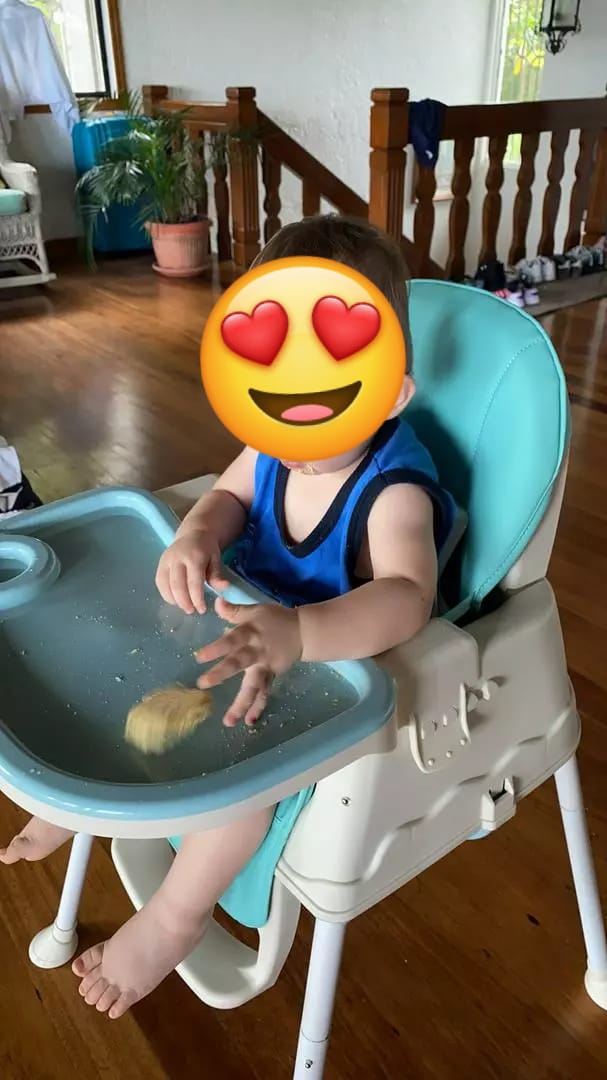 Portable Plastic Dining Baby Feeding High Chair