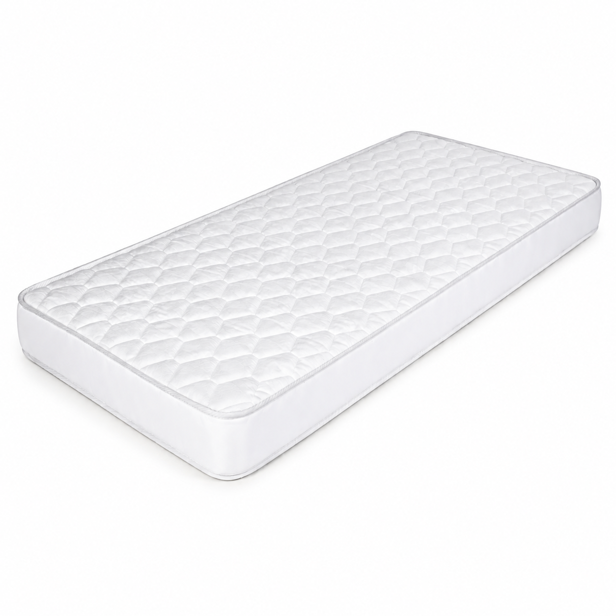 Baby Mattress Single W60 x L116 x H10 Knitted Cotton - Medical