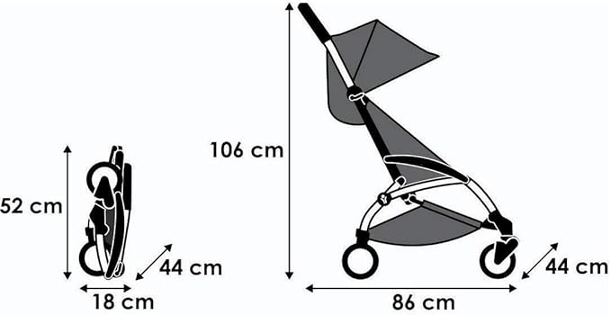 Light weight BABY LIFE stroller (6.5 KG only)