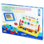 Magnetic Learning Board & Abacus (BLUE)