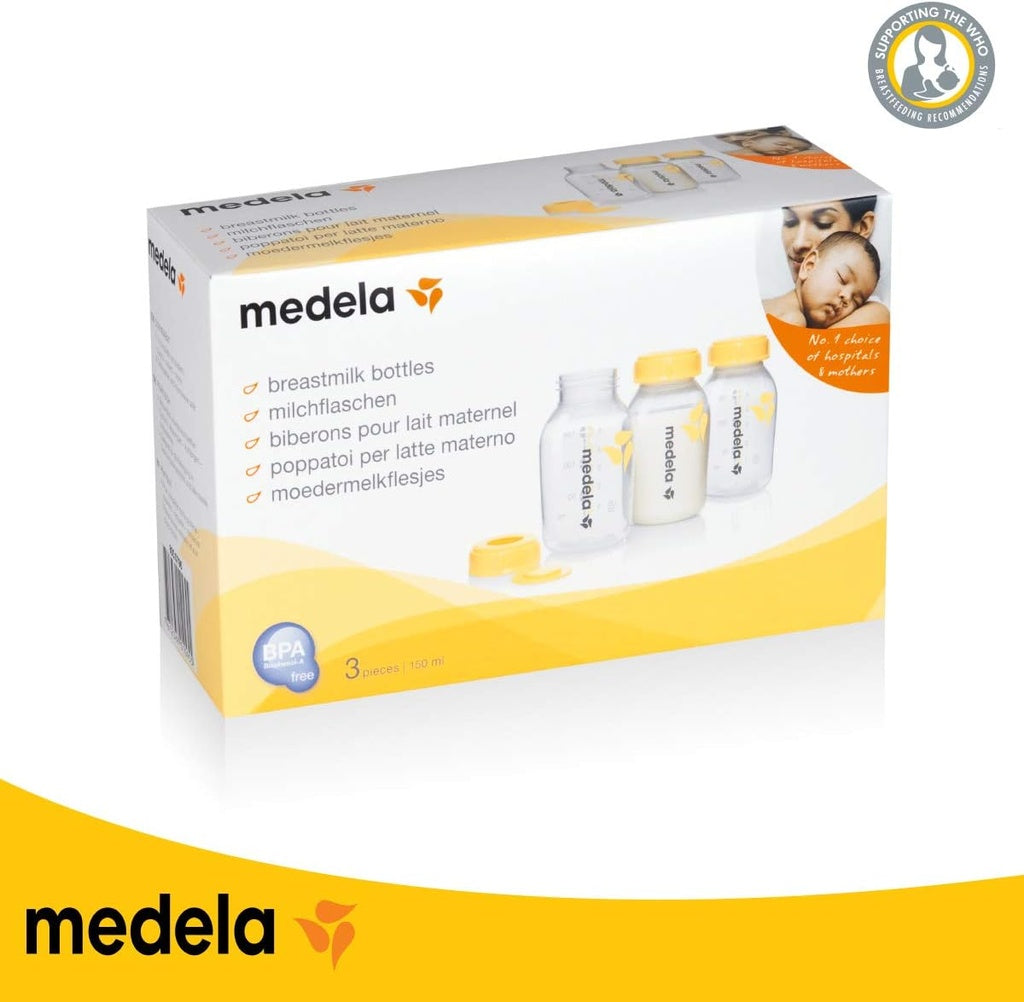 Medela Breastmilk New born Baby Feeding Bottle 150 ml 3 Pcs