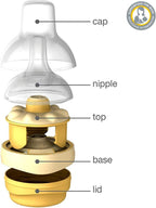 Medela Calma Breastmilk Newborn Baby Feeding Bottle 150 ml