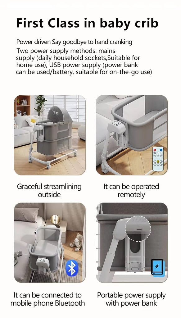Baby Travel Portable Baby Swing Crib Children Bed For Infant Sleeper