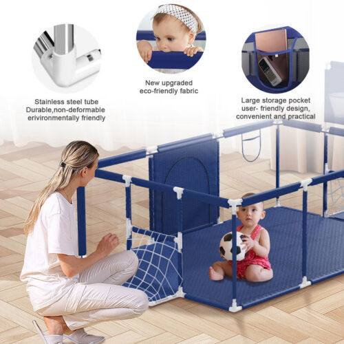 Portable Children Playpen Park Safety Kindergarten
