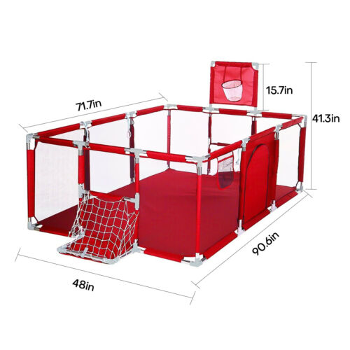 Portable Children Playpen Park Safety Kindergarten