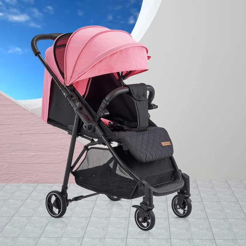 Reversible Handle Travel System Luxury Lightweight Baby Stroller