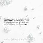 The Ordinary Salicylic Acid 0.5% Body Serum, Exfoliating Treatment for Acne-Prone Skin, 8.1 Fl Oz Brand.