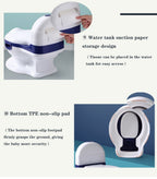 Toilet Shape Portable Plastic Baby Potty Training Chair Potty For Kids