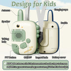 Dinosaur Walkie Talkie Toys 2 Pack, Long Range Walkie Talkies for Kids, Outdoor Camping Toys & Games, Birthday Gifts For Boys And Girls.